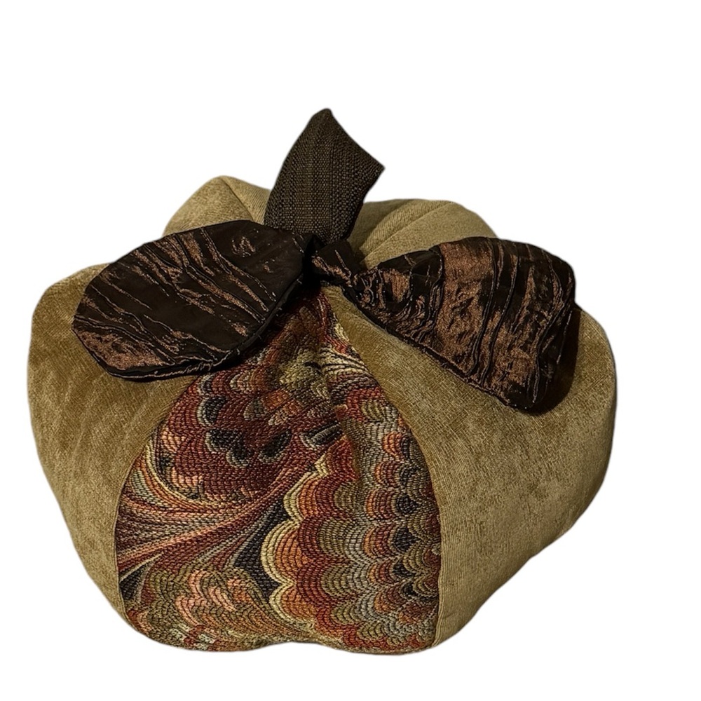 Woof & Poof Pumpkin Pillow/Decor